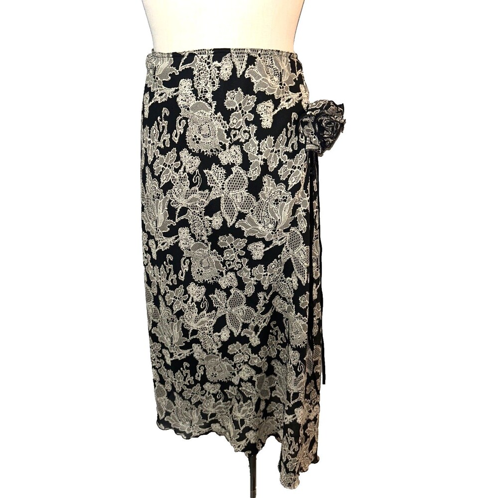 CAMI International Women's Vintage Asymmetric Midi Skirt size 18 Whimsygoth Boho